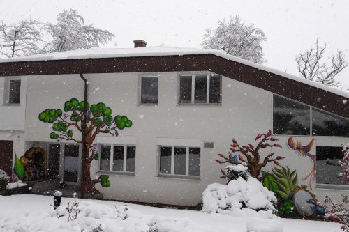 Maison en hiver